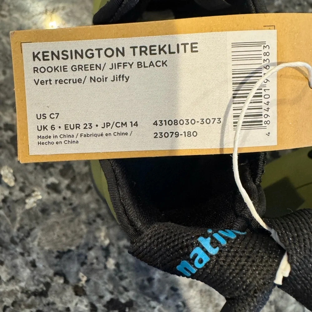 Native Kids' Kensington Treklite Boots c7